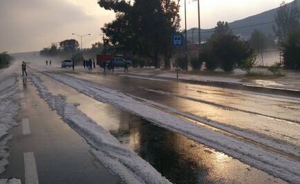 Graniza en 4 municipios de Guanajuato