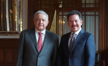 AMLO recibe a Ignacio Mier en Palacio Nacional para analizar agenda legislativa