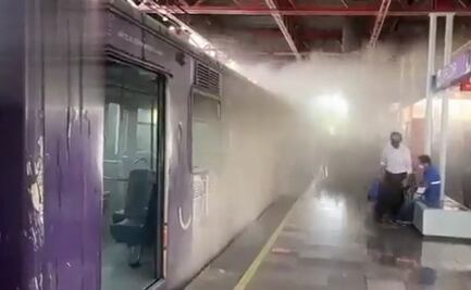 Metro desmiente incendio en estación de Línea A: se aplicó polvo químico de extintor
