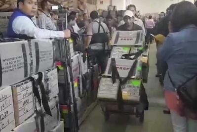 Certifican paquetes electorales de Puebla para su traslado a la CDMX