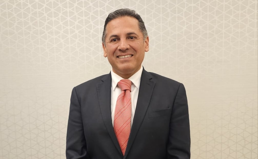 El secretario general de la Asociación Sindical de Pilotos Aviadores de México (ASPA), Jesús Ortiz Álvarez. Foto: Sara Cantera