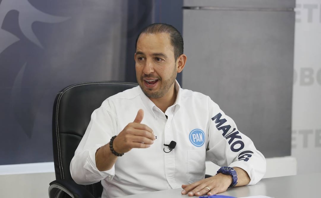 El dirigente nacional del PAN, Marko Cortés. Foto: Especial