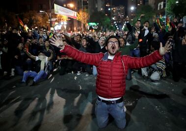 Estallan protestas en Bolivia; acusan fraude en elecciones 
