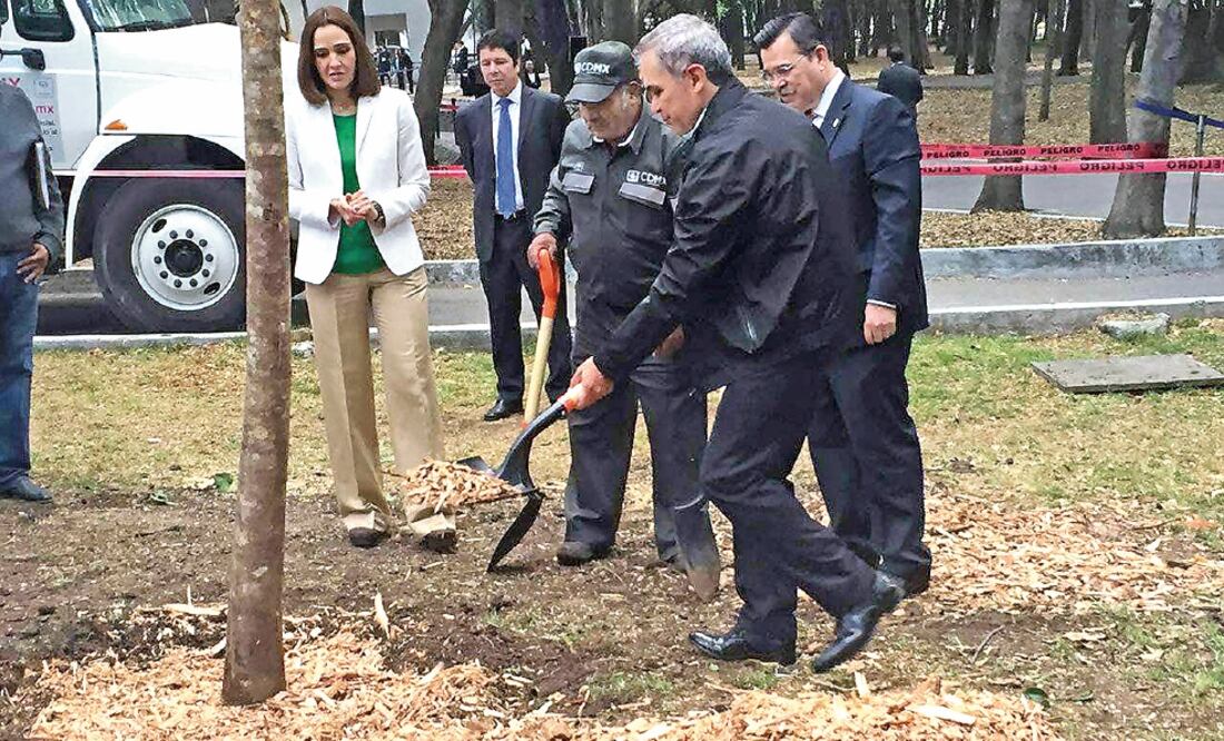 Hace unos días, el jefe de gobierno anunció el programa Reforestación CDMX 2016, con el que se pretende plantar 3 mil 500 árboles en la ciudad. (ARCHIVO. EL UNIVERSAL)
