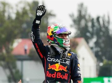 Checo Pérez tras terminar tercero en el GP de México: "Quería darle algo más a esta gente"