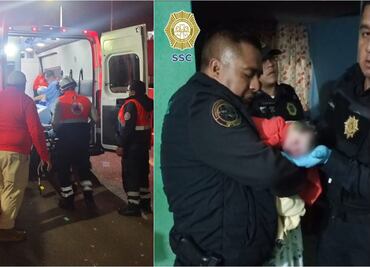 Mujer da a luz en su casa en Iztapalapa con apoyo de policías tras retraso de paramédicos