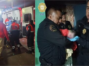 Mujer da a luz en su casa en Iztapalapa con apoyo de policías tras retraso de paramédicos