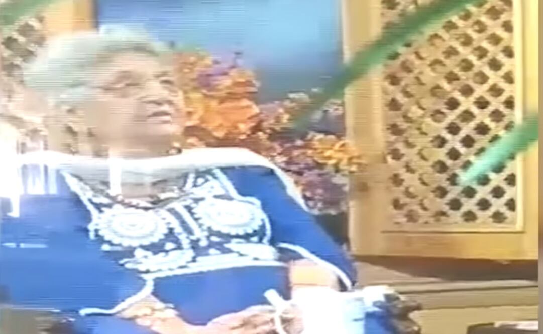 Rita Jitendra, de 86 años, falleció el pasado lunes. Foto: captura de pantalla de YouTube