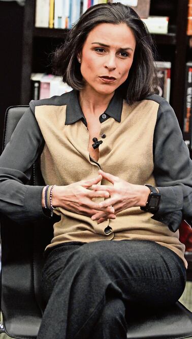 Alejandra Palacios, comisionada presidenta de la Cofece (AGUSTÍN SALINAS. EL UNIVERSAL)