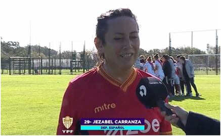 Jezabel Carranza es la tercera futbolista transgénero que juega en la Liga Femenil de Argentina