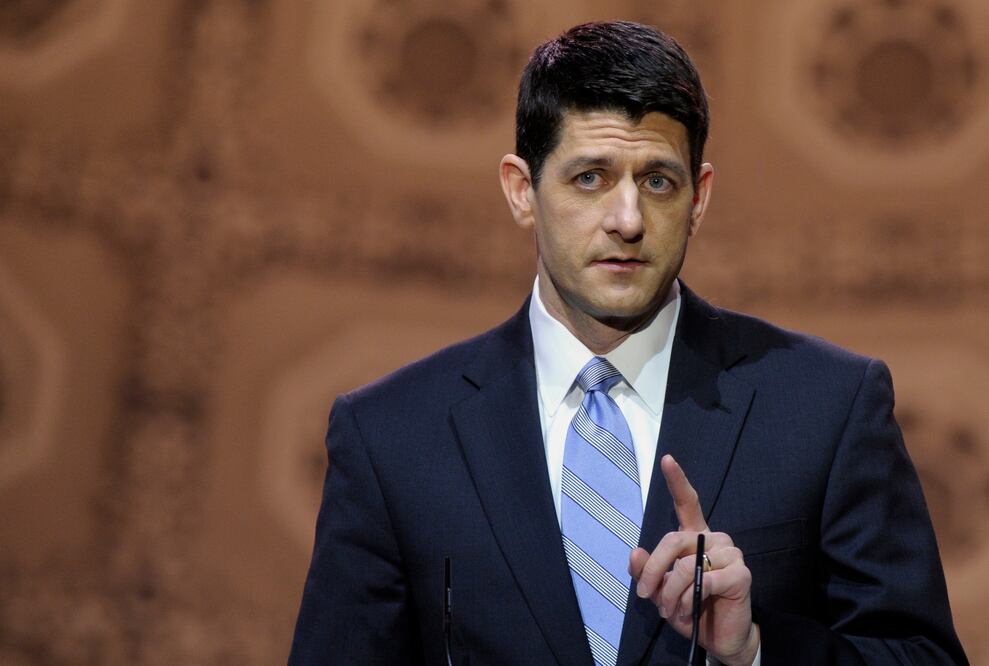 El presidente de la Cámara de Representantes de Estados Unidos, el republicano Paul Ryan (Foto: AP/Archivo)