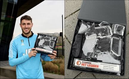 Santiago Giménez destroza su reconocimiento como mejor jugador de marzo del Feyenoord
