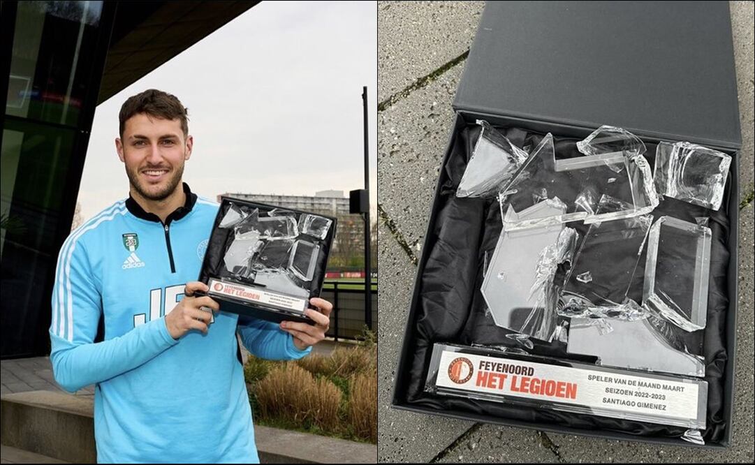 Santiago Giménez es reconocido por el Feyenoord como mejor jugador del mes / FOTO: ESPECIAL