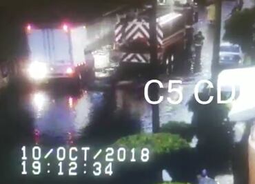 Se registran más de 50 inundaciones en CDMX tras lluvias