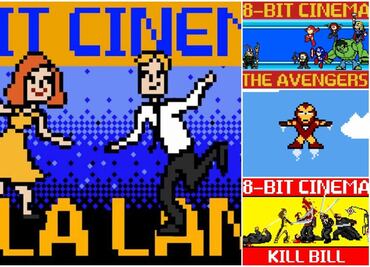 Grandes clásicos del cine en 8 bits