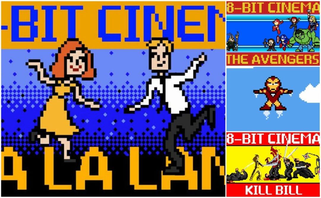 El canal oficial de YouTube, CineFix, ha publicado magníficas adaptaciones de diversas películas que han sido un éxito en la gran pantalla, pero al puro estilo de las consolas de tercera generación