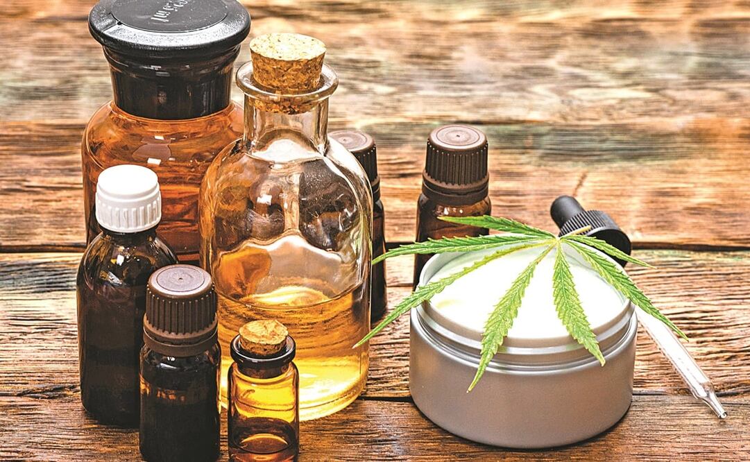 Productos elaborados con cannabis. Foto: Especial