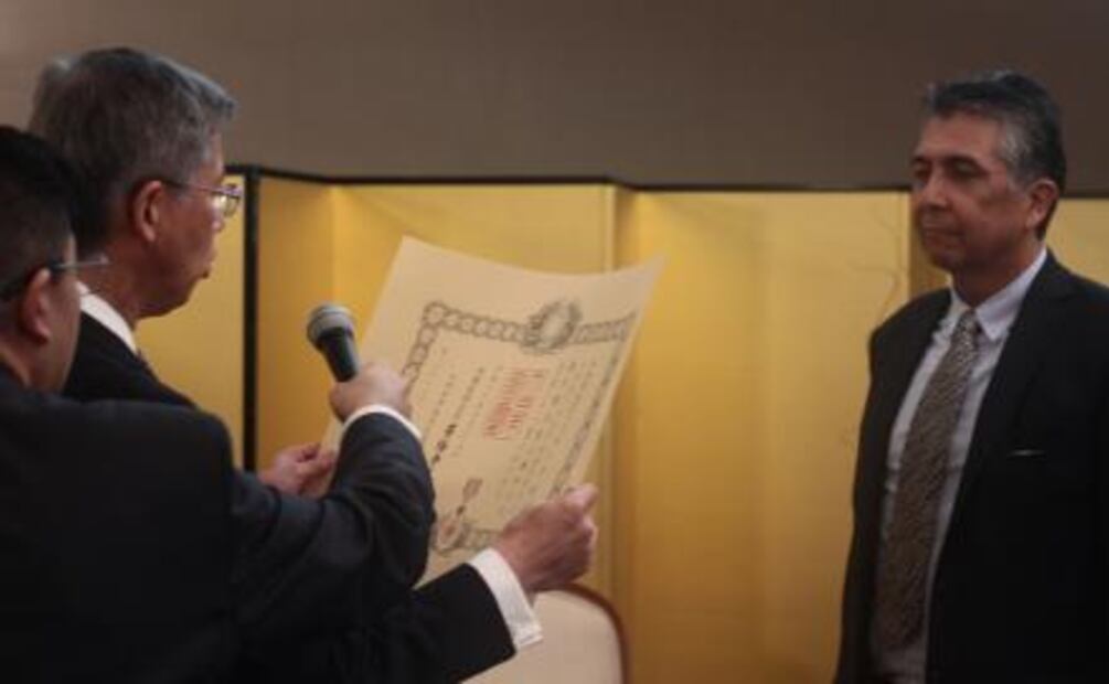 Condecoraciones fortalecen lazos de amistad entre Japón y México