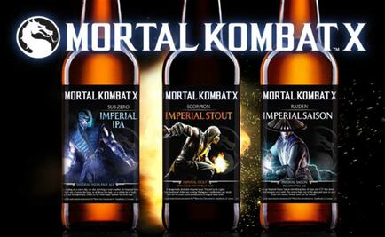 Mortal Kombat tendrá línea de cerveza