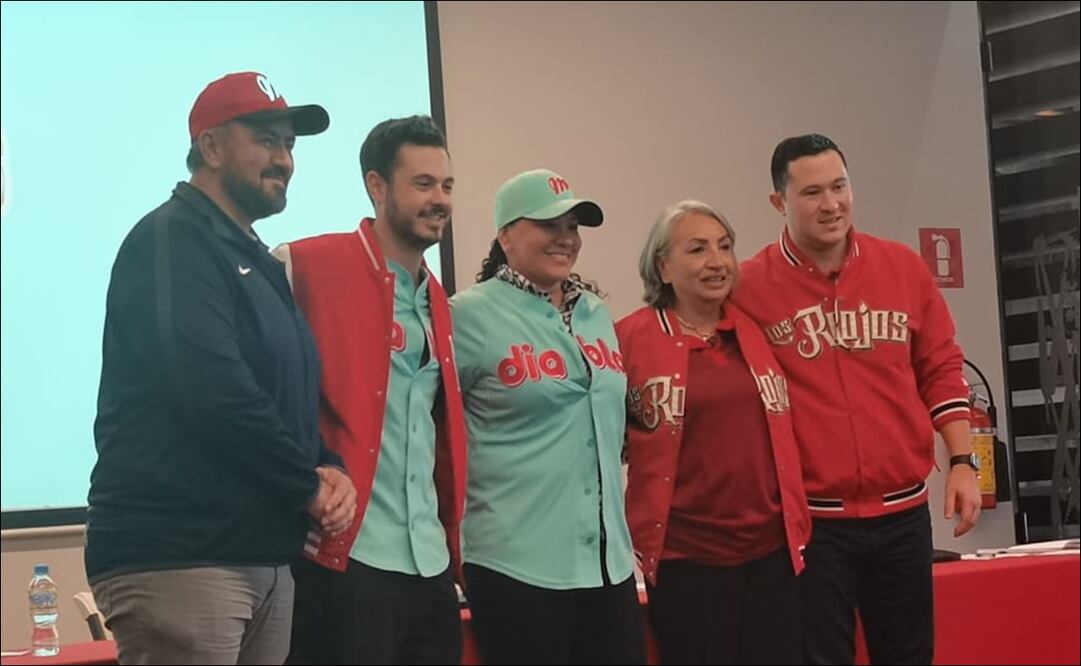 Diablos Rojos del México anunció de manera oficial su equipo para la Liga Mexicana de Softbol / FOTO: Leobardo Vázquez - EL UNIVERSAL