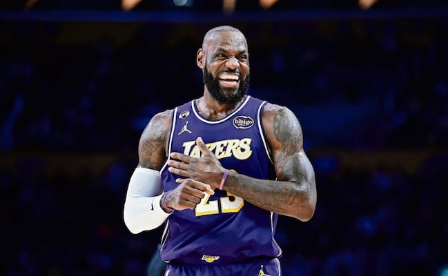 LeBron James forma parte del All-Star Game de la NBA por vigesimosegunda vez en fila