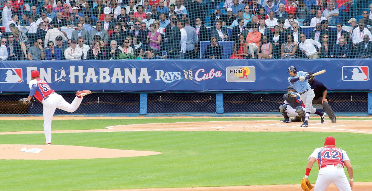 Para Tampa Bay fue un típico partido de pretemporada, para los cubanos la cosa era más seria; querían ganar (RAMON ESPINOSA. AP)