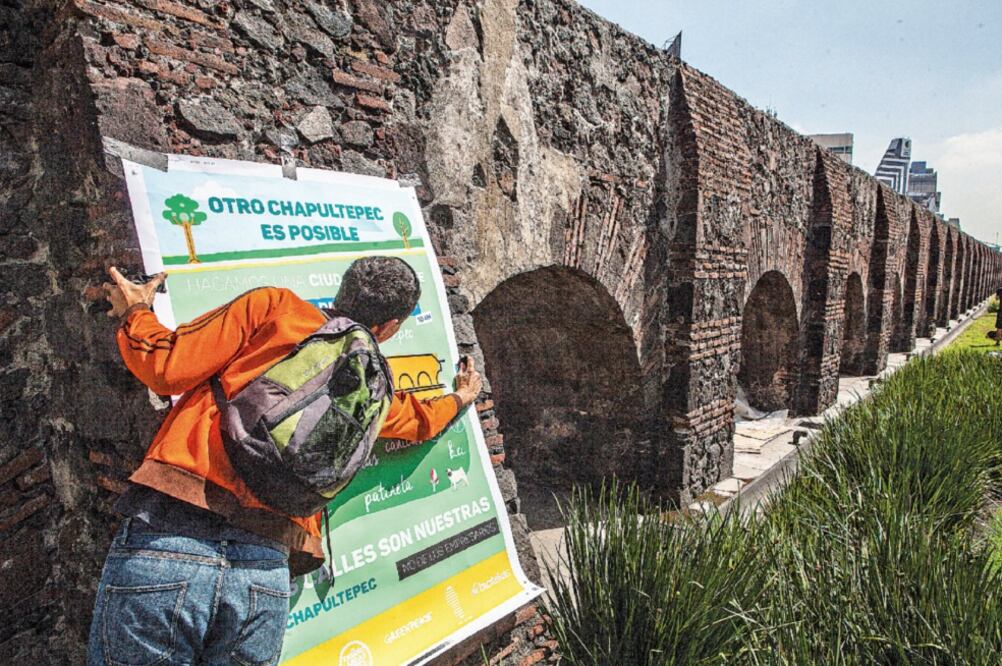 Expertos definirán las preguntas sobre el respaldo o no al proyecto del parque elevado en avenida Chapultepec (ARCHIVO EL UNIVERSAL)