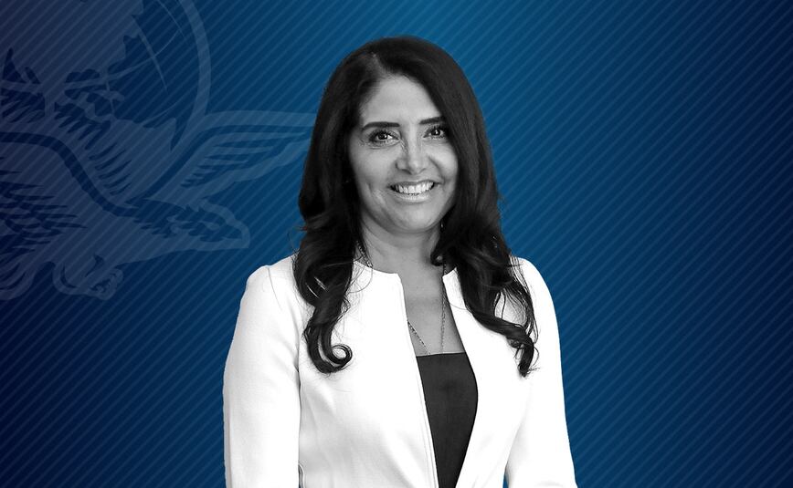 Articulista Alejandra Barrales. Foto: EL UNIVERSAL