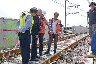 Exitosas, pruebas de tren modificado en L12