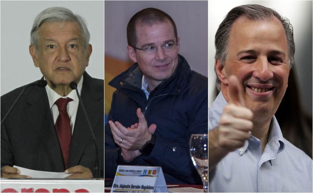 AMLO, Anaya y Meade, en Sinaloa