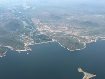 Lluvias favorecen almacenamiento de presas en Sonora