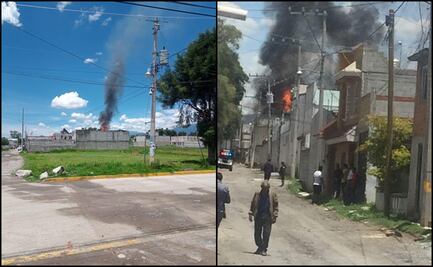 Explosión de tanque de gas deja siete heridos en San Martín Texmelucan, Puebla
