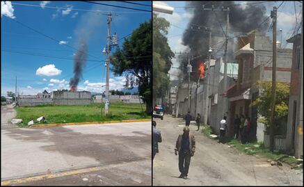 Explosión de tanque de gas deja siete heridos en San Martín Texmelucan, Puebla