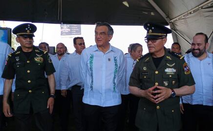 Gobernador de Tamaulipas reconoce el trabajo de las Fuerzas Armadas; dice que han protegido a los ciudadanos