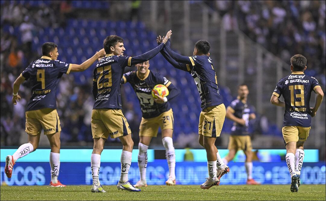 Pumas rompió racha negativa en el Clausura 2025 al derrotar al Puebla y Efraín Juárez se estrena con victoria en la Liga MX / FOTO: Imago7