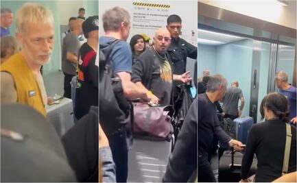 Fans de Oasis dan bienvenida al grupo en el aeropueto; se llevan una decepción al ver que los Gallagher no llegaron con el resto de músicos