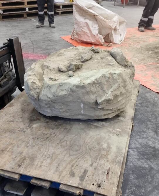 La droga estaba escondida en "grandes bolsas" cargadas con una sustancia parecida a la arena. Foto: fiscalía neerlandesa