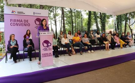 Álvaro Obregón inaugura Casa Aliada Vania; apoyará a mujeres que sufren de violencia