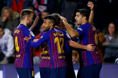 Barcelona sufre para vencer al Rayo Vallecano 