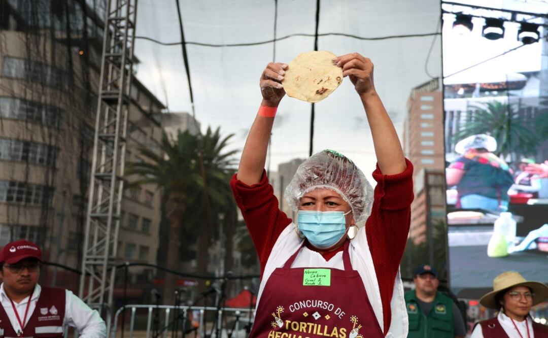 Concluye la Feria del Maíz y la Agrobiodiversidad en el Monumento a la Revolución. Foto: Especial