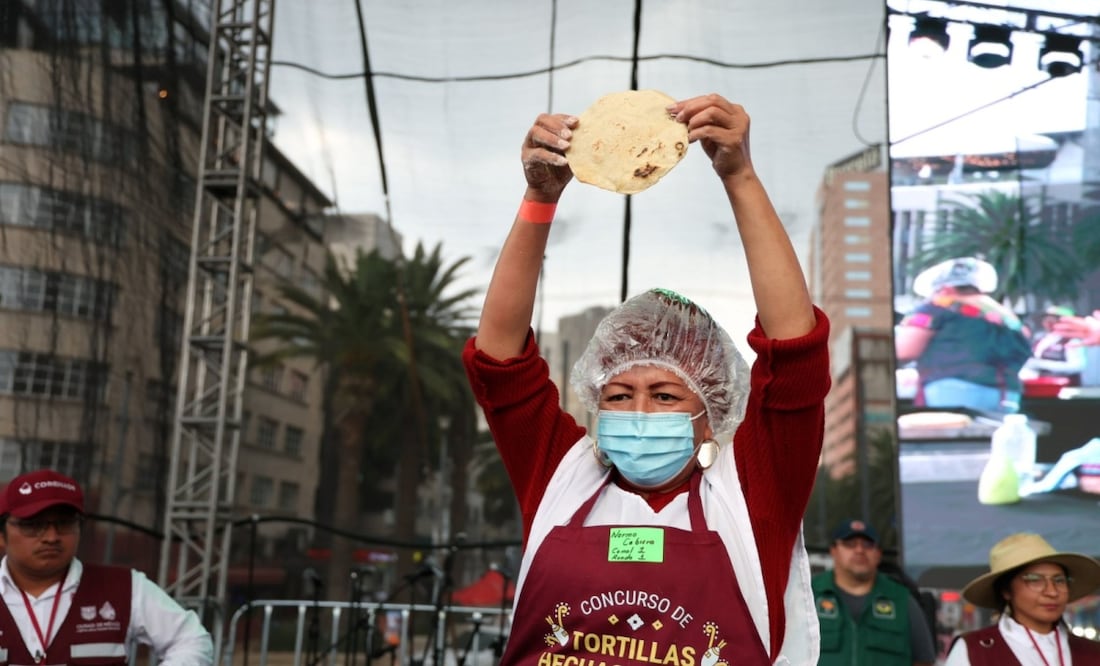 Concluye la Feria del Maíz y la Agrobiodiversidad en el Monumento a la Revolución. Foto: Especial