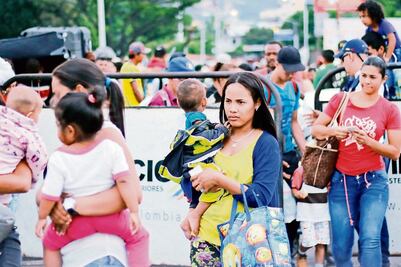 Colombia refuerza frontera ante el éxodo venezolano