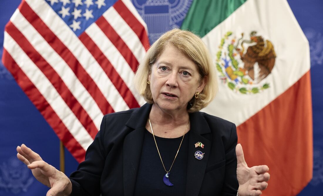 Pam Melroy, administradora adjunta de la NASA.
Foto: EFE/ José Méndez