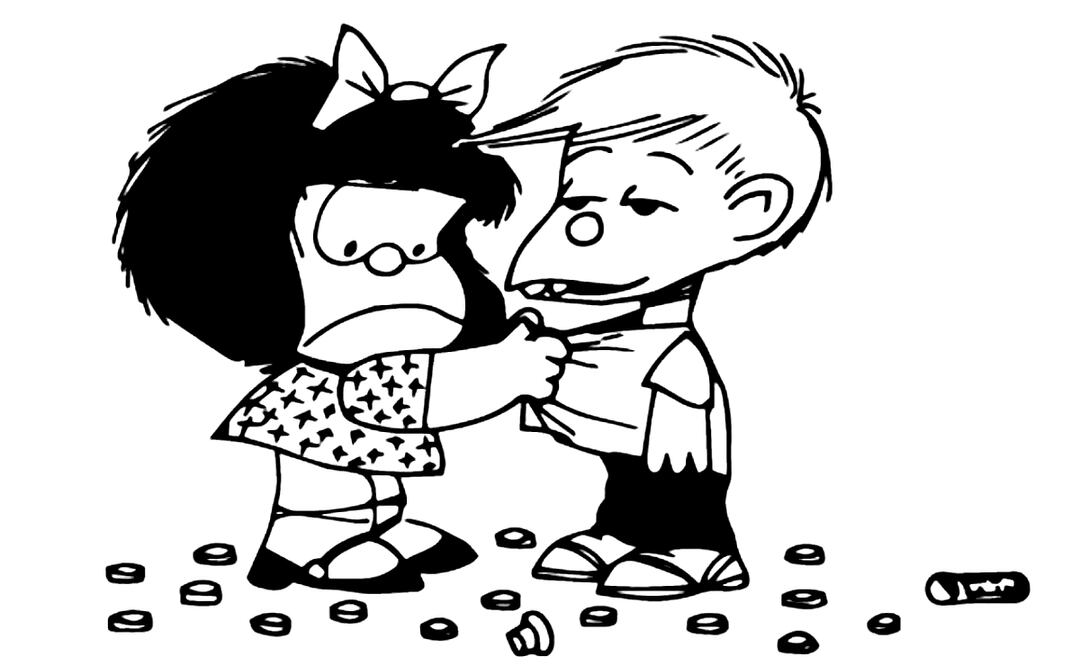 Mafalda y Felipe. Fuente: Instagram @mafaldadigital