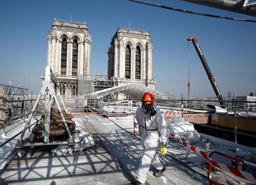 A dos años del incendio, se mantiene el objetivo de terminar reconstrucción de Notre Dame para 2024