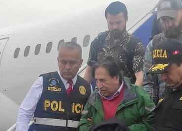 Expresidente Alejandro Toledo llegó a Perú, extraditado por Estados Unidos