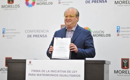 Presenta Graco Ramírez iniciativa para legalizar matrimonio igualitario