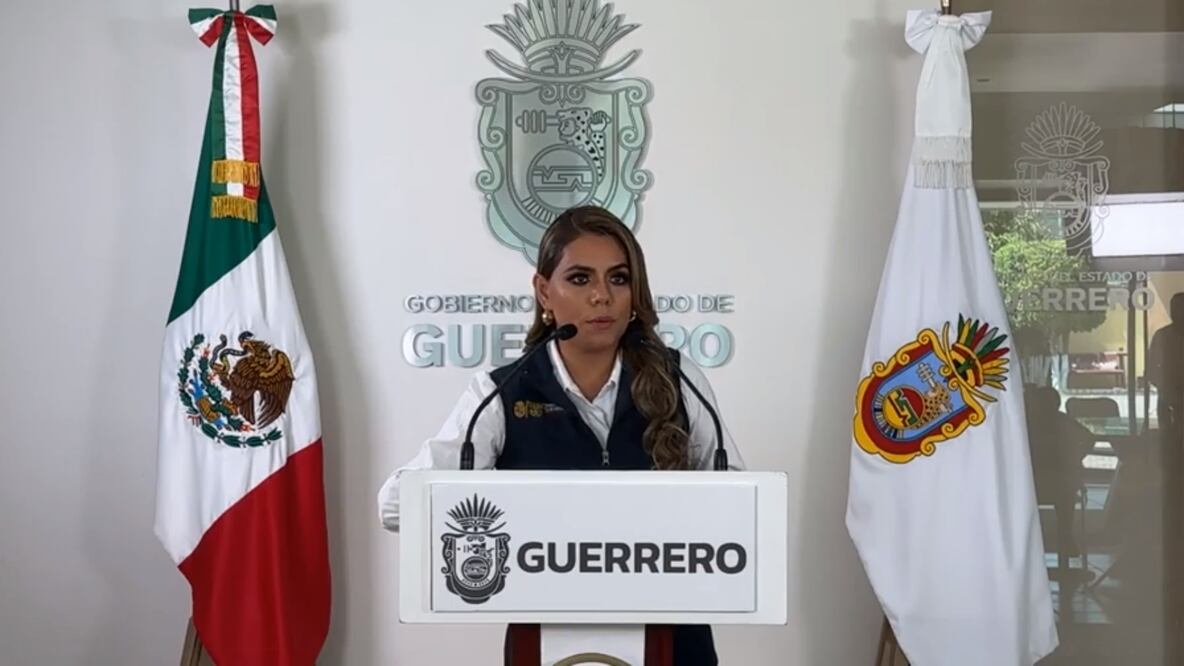 Evelyn Salgado, gobernadora de Guerro. Foto: Captura de pantalla