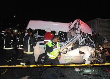 Analizan retirar concesión a unidad involucrada en accidente en la México-Pachuca