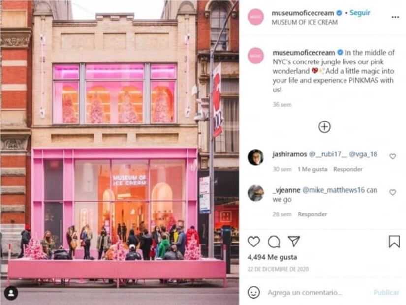 Dónde está el Museo del Helado, uno de los lugares más instagrameables